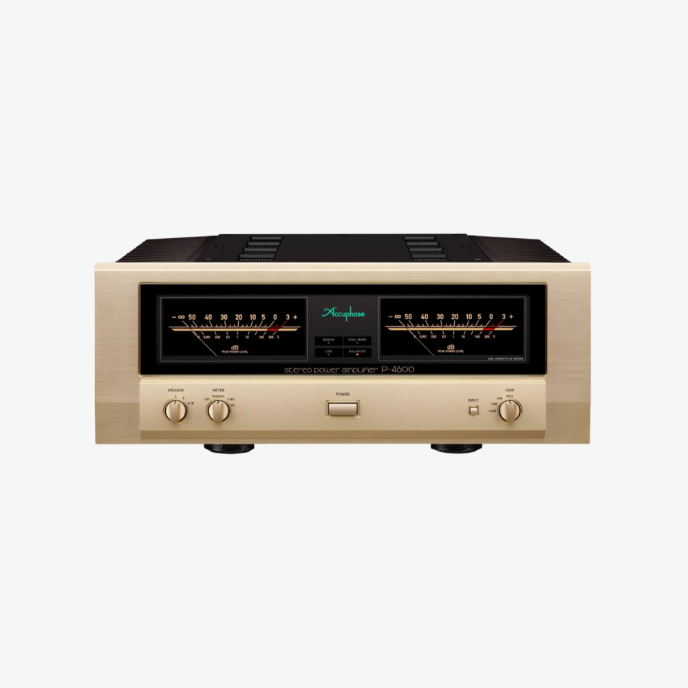 Accuphase P-4600 – Amplificateur de puissance stéréo adapté aux enceintes exigeantes.