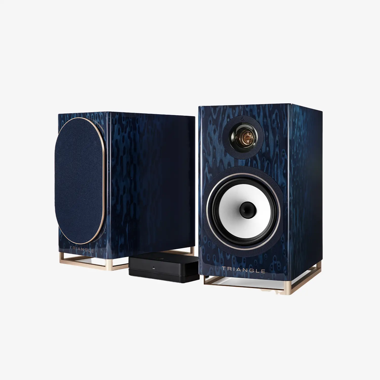Enceintes Triangle Capella actives Wi-Fi et Bluetooth