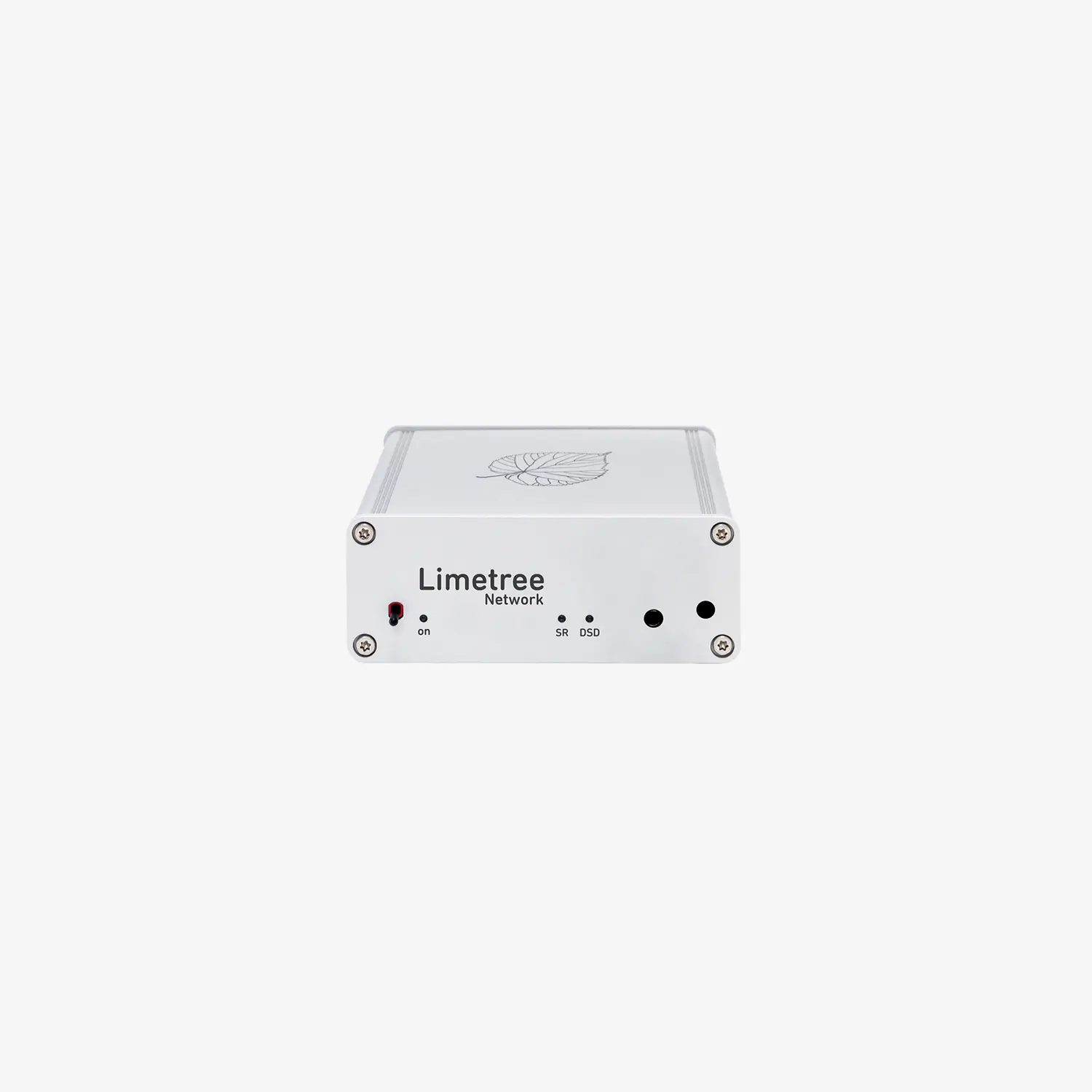 Lecteur réseau Lindemann Limetree Network II au design compact en aluminium, avec contrôle analogique du volume